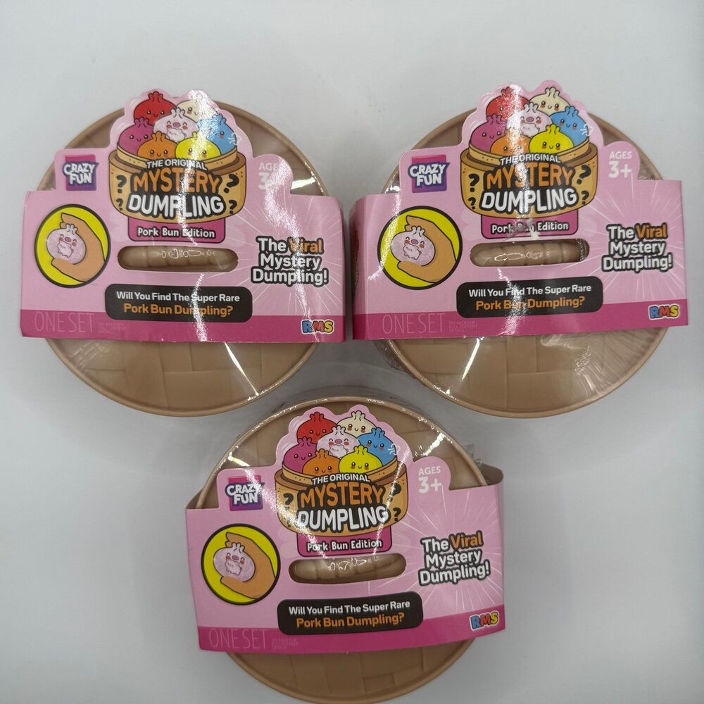 [3 PC] RMS - The Original Mystery Dumpling: Pork Bun Edition NEW